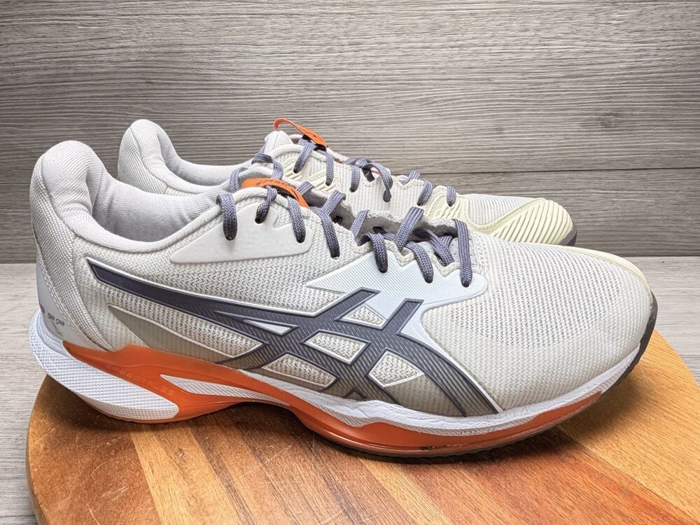 Asics Tennis Shoes SOLUTION SPEED FF 3 White/Gray. Men’s 9.5